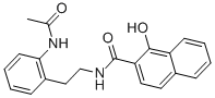 CAS#: 5254-41-1, N-(2-Acetamidophenethyl)-1-Hydroxy-2-Naphthamide