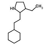 CAS#: 525537-46-6, 2-(2-Cyclohexylethyl)-3-Ethylpyrrolidine