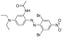 CAS 登录号：52583-53-6， N-[2-[(2,6-二溴-4-硝基苯基)偶氮]-5-(二乙基氨基)苯基]乙酰胺