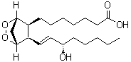 CAS 登录号：52589-22-7， 7-{(1R,4S,5S,6R)-6-[(1E,3S)-3-羟基-1-辛烯-1-基]-2,3-二氧杂双环[2.2.1]庚-5-基}庚酸
