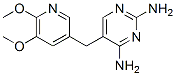 CAS 登录号：52606-05-0， 5-[(5,6-二甲氧基-3-吡啶基)甲基]嘧啶-2,4-二胺