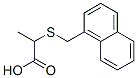 CAS 登录号：5261-46-1， 2-(1-萘基甲基硫代)丙酸