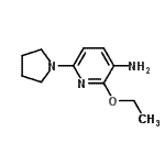 CAS 登录号：526189-37-7， 2-乙氧基-6-(1-吡咯烷基)-3-吡啶胺
