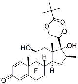 CAS#: 52619-02-0, 9-Fluoro-11beta,17,21-Trihydroxy-16beta-Methylpregna-1,4-Diene-3,20-Dione 21-Pivalate