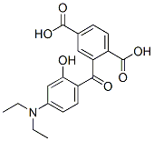 CAS 登录号：52716-31-1， 2-[4-(二乙基氨基)-2-羟基苯甲酰基]-1,4-苯二甲酸