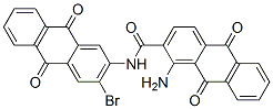 CAS 登录号：52740-90-6， 1-氨基-N-(3-溴-9,10-二氢-9,10-二氧代-2-蒽基)-9,10-二氢-9,10-二氧代蒽-2-甲酰胺