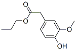 CAS 登录号：52744-26-0， 4-羟基-3-甲氧基苯乙酸丙酯