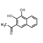 CAS#: 52749-65-2, 1-(3,4-Dihydroxy-2-Naphthyl)Ethanone