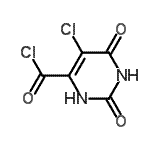 CAS 登录号：52759-28-1， 5-氯-2,6-二氧代-1,2,3,6-四氢-4-嘧啶羰基氯化物