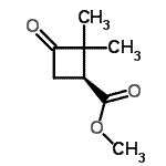 CAS#: 527751-17-3, Methyl (1S)-2,2-Dimethyl-3-Oxocyclobutanecarboxylate