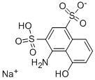 CAS 登录号：52789-62-5， 1-氨基-8-萘酚-2,4-二磺酸单钠盐