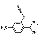 CAS#: 52805-53-5, 2-Isopropyl-5-Methylphenyl Cyanate
