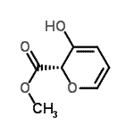 CAS 登录号：528584-71-6， 甲基(2S)-3-羟基-2H-吡喃-2-羧酸酯