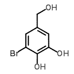 CAS#: 52897-61-7, 3-Bromo-5-(Hydroxymethyl)-1,2-Benzenediol