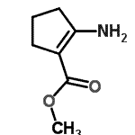 CAS 登录号：52909-60-1， 甲基2-氨基-1-环戊烯-1-羧酸酯