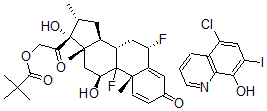 CAS 登录号：52932-94-2， 特戊酸氟地塞米松-碘氯羟喹