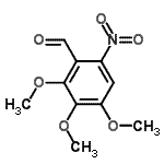 CAS#: 52978-83-3, 2,3,4-Trimethoxy-6-Nitrobenzaldehyde