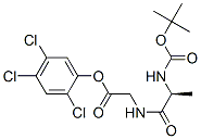 CAS#: 53054-11-8, 2,4,5-Trichlorophenyl N-[N-[(1,1-Dimethylethoxy)Carbonyl]-L-Alanyl]Glycinate