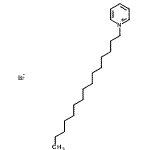 CAS 登录号：53171-29-2， 1-十五烷基吡啶鎓溴化物