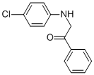 CAS 登录号：53181-22-9， 2-(4-氯苯胺基)-1-苯基-1-乙酮