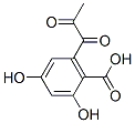 CAS 登录号：53279-32-6， 2,4-二羟基-6-(1,2-二氧代丙基)苯甲酸