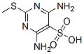 CAS 登录号：53286-05-8， 4,6-二氨基-2-甲硫基-5-嘧啶磺酸