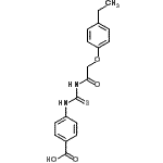 CAS#: 532955-19-4, 4-({[(4-Ethylphenoxy)Acetyl]Carbamothioyl}Amino)Benzoic Acid