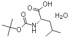 CAS 登录号：53296-34-7， 叔丁氧羰基-亮氨酸水合物
