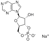 CAS 登录号：53303-84-7， 嘌呤核糖甙 3',5'-单磷酸酯