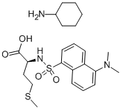 CAS 登录号：53332-30-2， 丹磺酰-L-蛋氨酸环己基铵盐