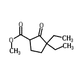 CAS 登录号：533885-12-0， 甲基3,3-二乙基-2-氧代环戊烷羧酸酯