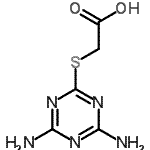 CAS#: 5339-50-4, [(4,6-Diamino-1,3,5-Triazin-2-Yl)Sulfanyl]Acetic Acid