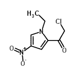 CAS#: 53391-47-2, 2-Chloro-1-(1-Ethyl-4-Nitro-1H-Pyrrol-2-Yl)Ethanone