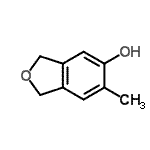 CAS 登录号：533934-35-9， 6-甲基-1,3-二氢-2-苯并呋喃-5-醇