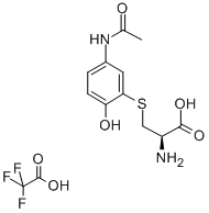 CAS 登录号：53446-10-9， 3-半胱氨酰醋氨酚三氟乙酸盐