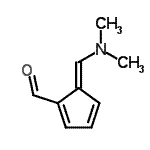 CAS 登录号：53448-44-5， (5E)-5-[(二甲基氨基)亚甲基]-1,3-环戊二烯-1-甲醛