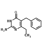 CAS 登录号：534599-84-3， 2-氨基-5-苄基-6-乙基-4(1H)-嘧啶酮