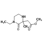 CAS#: 534603-52-6, Methyl (4-Ethyl-2-Methyl-3-Oxo-2-Piperazinyl)Acetate