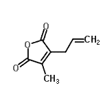 CAS 登录号：534615-23-1， 3-烯丙基-4-甲基-2,5-呋喃二酮