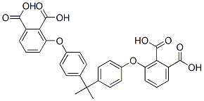 CAS 登录号：53464-95-2， 3,3'-[(1-甲基乙亚基)二(4,1-亚苯基氧基)]二[1,2-苯二甲酸]