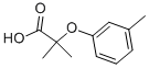 CAS 登录号：53498-64-9， 2-甲基-2-(3-甲基苯氧基)丙酸