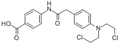 CAS#: 53498-76-3, 4-[[2-[4-[Bis(2-chloroethyl)amino]phenyl]acetyl]amino]Benzoic acid