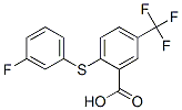 CAS 登录号：53542-36-2， 2-[(3-氟苯基)硫代]-5-(三氟甲基)苯甲酸