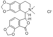 CAS 登录号：53552-05-9， (-)-荷苞牡丹碱甲氯化物