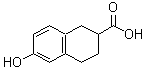 CAS 登录号：53567-96-7， 6-羟基-1,2,3,4-四氢-2-萘甲酸