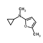 CAS#: 535925-70-3, N-Cyclopropyl-N,5-Dimethyl-2-Furanamine