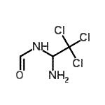 CAS#: 53654-73-2, N-(1-Amino-2,2,2-Trichloroethyl)Formamide
