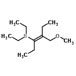 CAS 登录号：53670-48-7， 二乙基[(3Z)-4-(甲氧基甲基)-3-己烯-3-基]硼烷