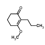 CAS 登录号：53690-85-0， 3-甲氧基-2-丙基-2-环己烯-1-酮