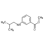 CAS#: 537041-65-9, Methyl 3-(Isobutylamino)Benzoate